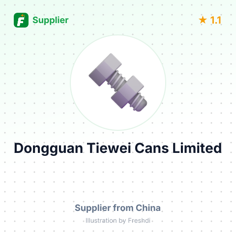 Dongguan Tiewei Cans Limited – summary card, no photo uploaded yet