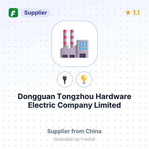 Dongguan Tongzhou Hardware Electric Company Limited – summary card, no photo uploaded yet