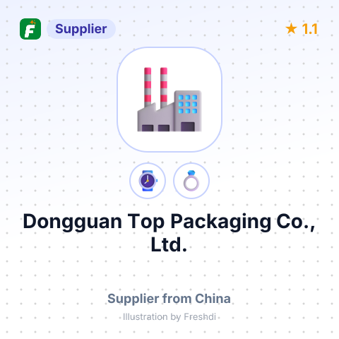 Dongguan Top Packaging Co., Ltd. – summary card, no photo uploaded yet