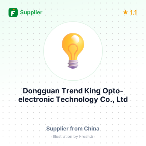 Dongguan Trend King Opto-electronic Technology Co., Ltd  – summary card, no photo uploaded yet