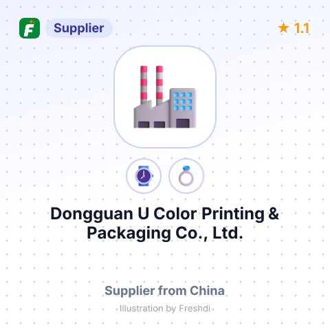 Dongguan U Color Printing & Packaging Co., Ltd. – summary card, no photo uploaded yet