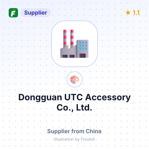 Dongguan UTC Accessory Co., Ltd. – summary card, no photo uploaded yet