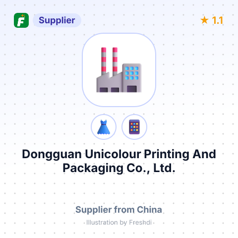 Dongguan Unicolour Printing And Packaging Co., Ltd. – summary card, no photo uploaded yet
