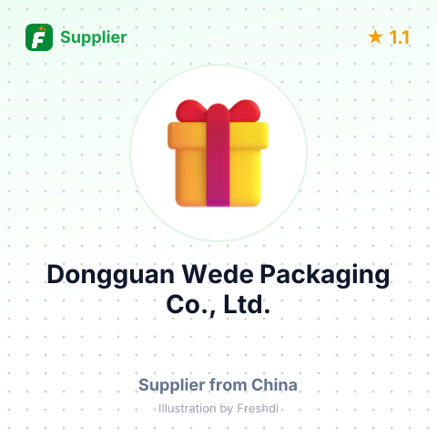 Dongguan Wede Packaging Co., Ltd. – summary card, no photo uploaded yet