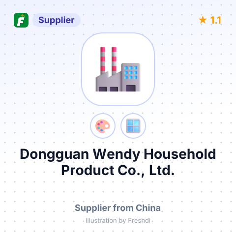 Dongguan Wendy Household Product Co., Ltd. – summary card, no photo uploaded yet