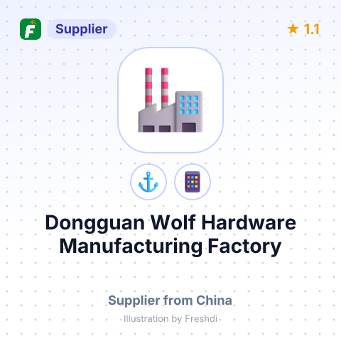 Dongguan Wolf Hardware Manufacturing Factory – summary card, no photo uploaded yet