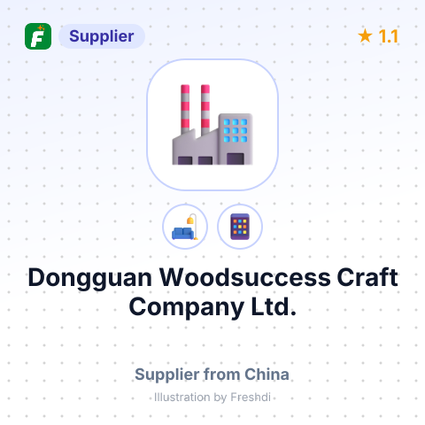 Dongguan Woodsuccess Craft Company Ltd. – summary card, no photo uploaded yet