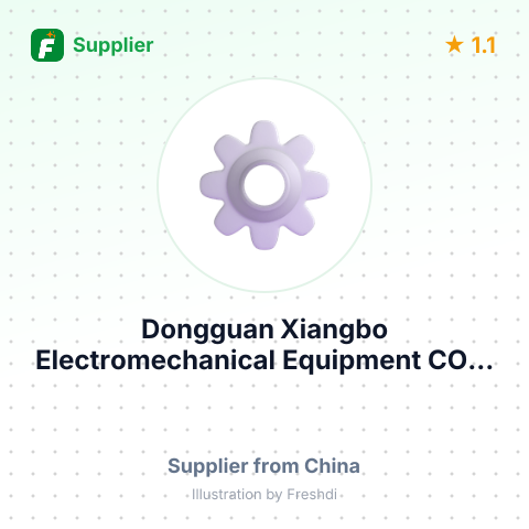 Dongguan Xiangbo Electromechanical Equipment CO... – summary card, no photo uploaded yet