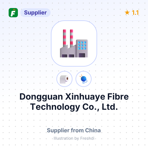 Dongguan Xinhuaye Fibre Technology Co., Ltd. – summary card, no photo uploaded yet