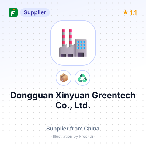 Dongguan Xinyuan Greentech Co., Ltd. – summary card, no photo uploaded yet