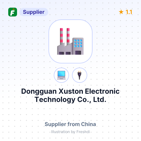 Dongguan Xuston Electronic Technology Co., Ltd. – summary card, no photo uploaded yet