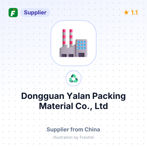 Dongguan Yalan Packing Material Co., Ltd – summary card, no photo uploaded yet