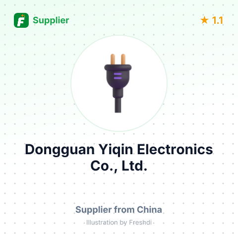 Dongguan Yiqin Electronics Co., Ltd. – summary card, no photo uploaded yet