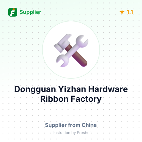 Dongguan Yizhan Hardware Ribbon Factory – summary card, no photo uploaded yet
