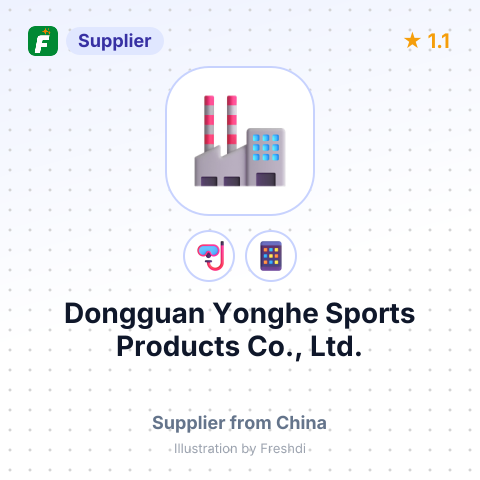 Dongguan Yonghe Sports Products Co., Ltd. – summary card, no photo uploaded yet