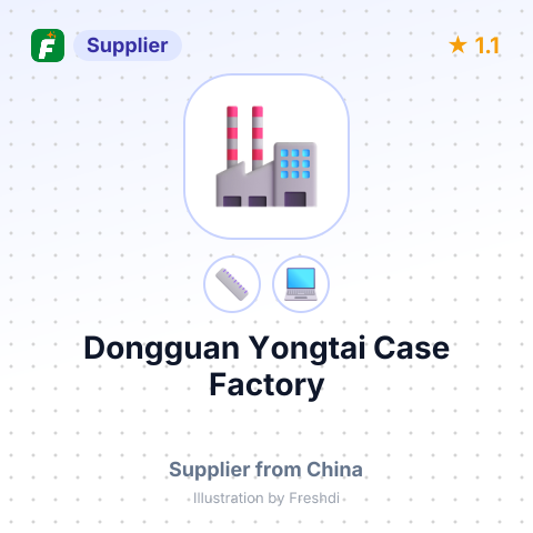 Dongguan Yongtai Case Factory – summary card, no photo uploaded yet