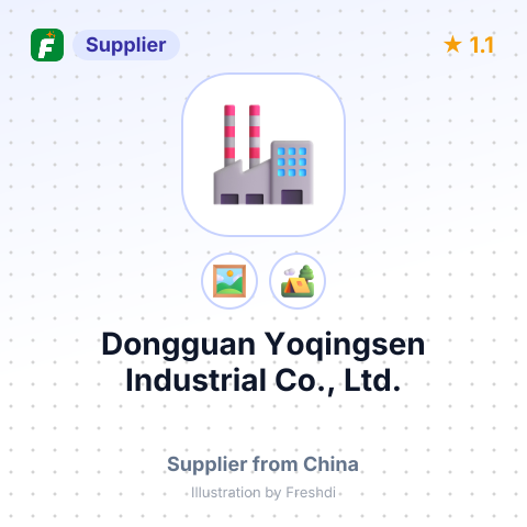 Dongguan Yoqingsen Industrial Co., Ltd. – summary card, no photo uploaded yet