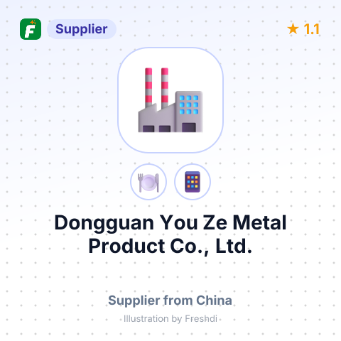Dongguan You Ze Metal Product Co., Ltd. – summary card, no photo uploaded yet