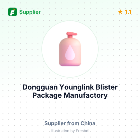 Dongguan Younglink Blister Package Manufactory – summary card, no photo uploaded yet