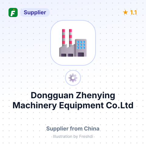Dongguan Zhenying Machinery Equipment Co.Ltd – summary card, no photo uploaded yet