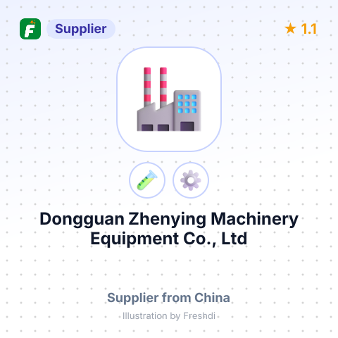 Dongguan Zhenying Machinery Equipment Co., Ltd – summary card, no photo uploaded yet