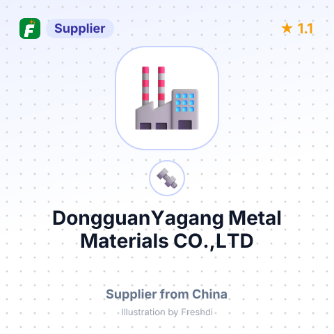 DongguanYagang Metal Materials CO.,LTD – summary card, no photo uploaded yet