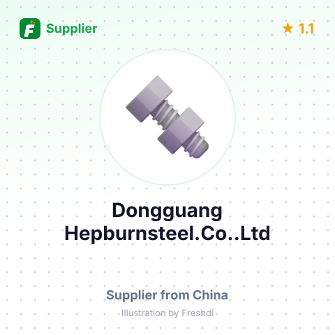 Dongguang Hepburnsteel.Co..Ltd – summary card, no photo uploaded yet