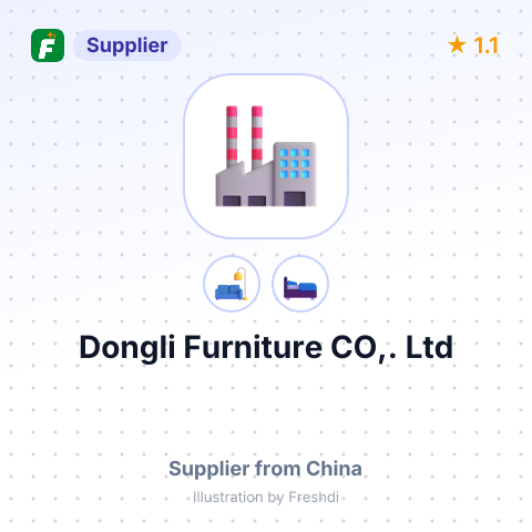 Dongli Furniture CO,. Ltd – summary card, no photo uploaded yet