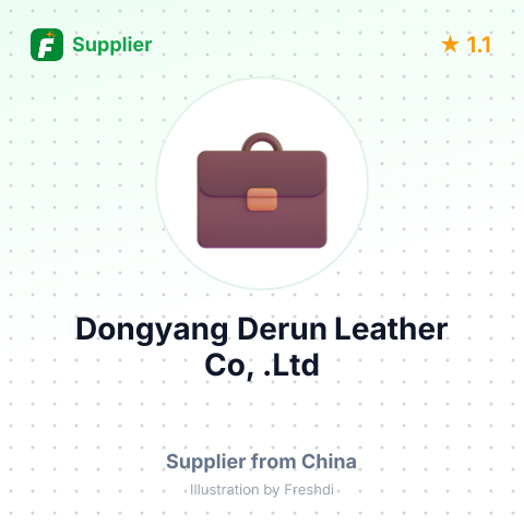 Dongyang Derun Leather Co, .Ltd – summary card, no photo uploaded yet