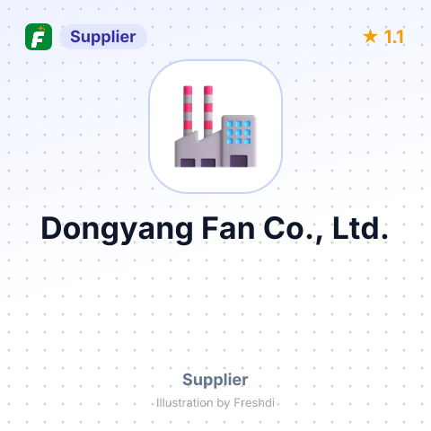 Dongyang Fan Co., Ltd. – summary card, no photo uploaded yet