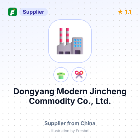 Dongyang Modern Jincheng Commodity Co., Ltd. – summary card, no photo uploaded yet