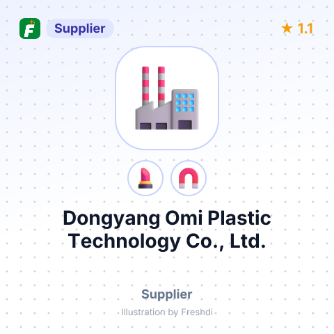 Dongyang Omi Plastic Technology Co., Ltd. – summary card, no photo uploaded yet