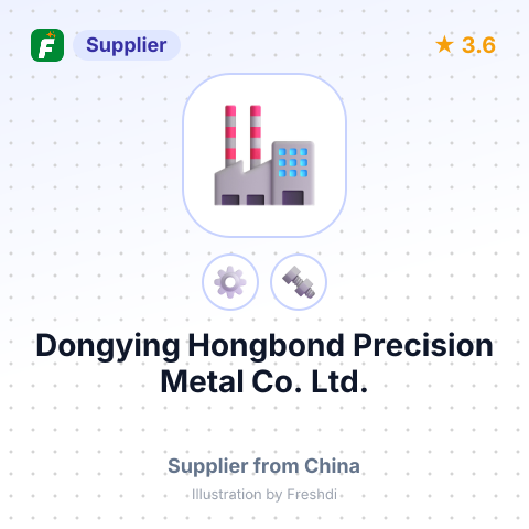 Dongying Hongbond Precision Metal Co., Ltd. – summary card, no photo uploaded yet