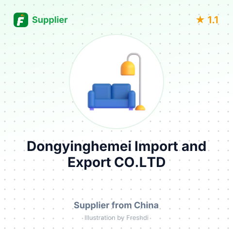 Dongyinghemei Import and Export CO.LTD – summary card, no photo uploaded yet