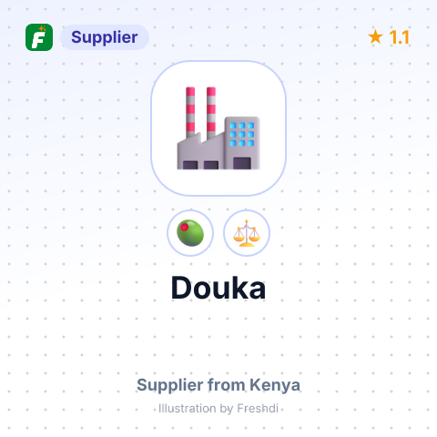 Douka – summary card, no photo uploaded yet