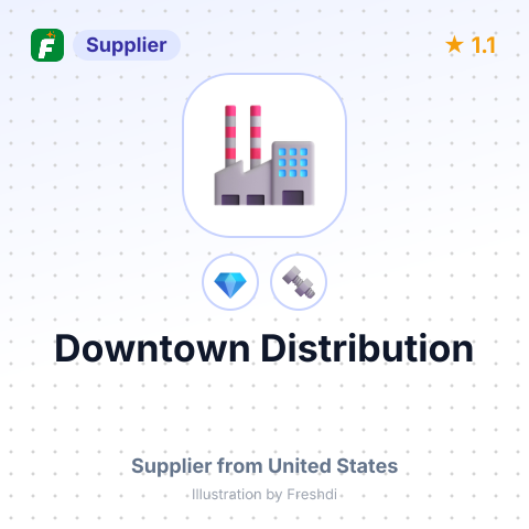 Downtown Distribution – summary card, no photo uploaded yet