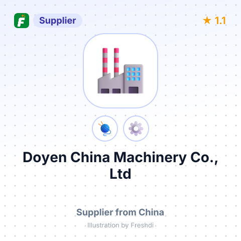 Doyen China Machinery Co., Ltd – summary card, no photo uploaded yet