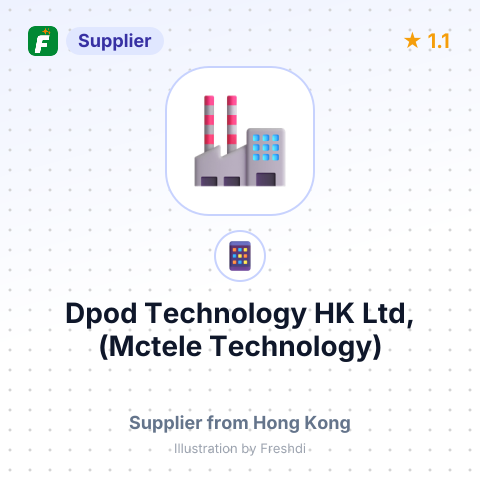 Dpod Technology HK Ltd, (Mctele Technology) – summary card, no photo uploaded yet
