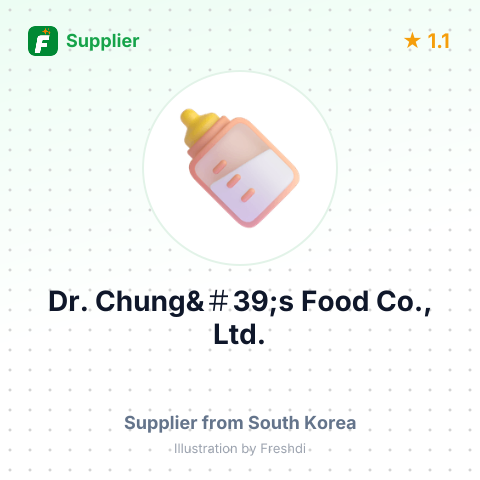 Dr. Chung&＃39;s Food Co., Ltd. – summary card, no photo uploaded yet