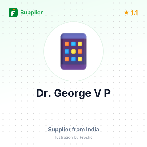 Dr. George V P  – summary card, no photo uploaded yet