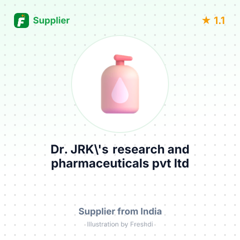 Dr. JRK\'s research and pharmaceuticals pvt ltd – summary card, no photo uploaded yet