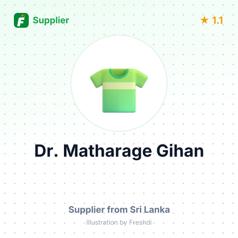 Dr. Matharage Gihan  – summary card, no photo uploaded yet