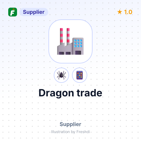 Dragon trade – summary card, no photo uploaded yet