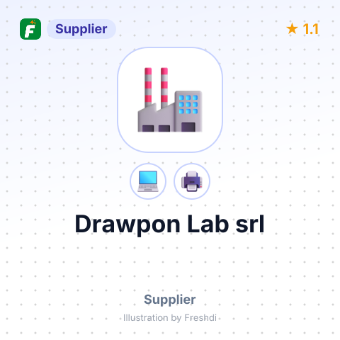 Drawpon Lab srl – summary card, no photo uploaded yet