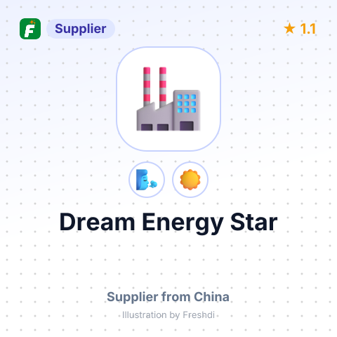 Dream Energy Star – summary card, no photo uploaded yet