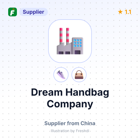 Dream Handbag Company – summary card, no photo uploaded yet