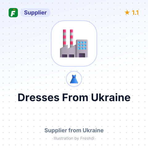 Dresses From Ukraine – summary card, no photo uploaded yet
