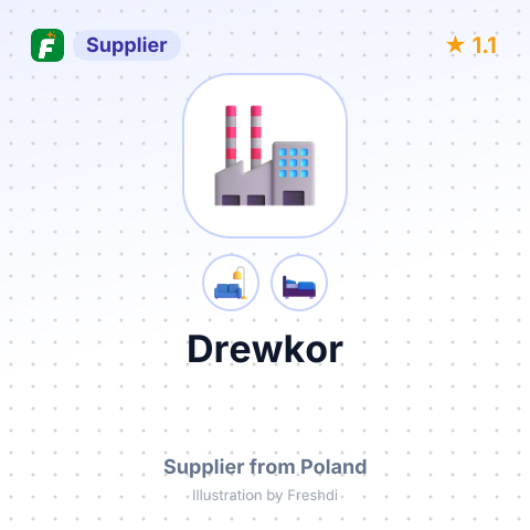 Drewkor – summary card, no photo uploaded yet
