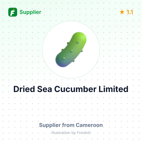 Dried Sea Cucumber Limited – summary card, no photo uploaded yet