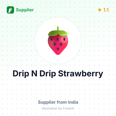 Drip N Drip Strawberry  – summary card, no photo uploaded yet